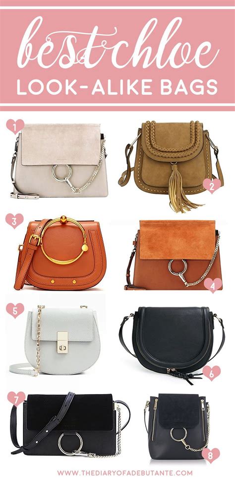 chloe look alike bags|chloe handbags.